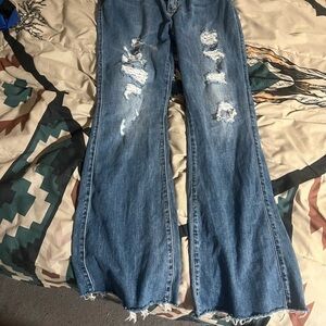 Miss Me High Rise Flare Jeans